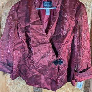 Alex Evenings Women's Red Jacket